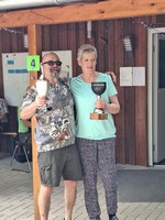 Unsere Vereinsmeister Marlies und Franz